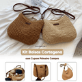 Bolsa Cartagena 2024® Fios de Ráfia - Loja Baumont