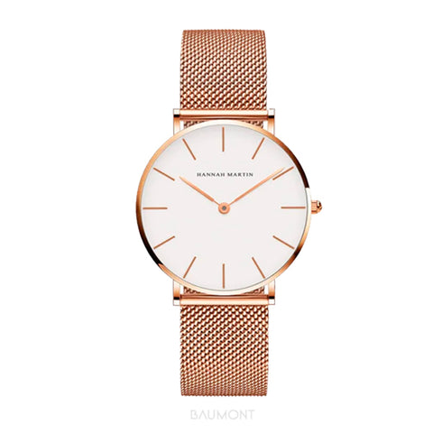 Relógio Feminino Baumont Rosé Gold 36mm