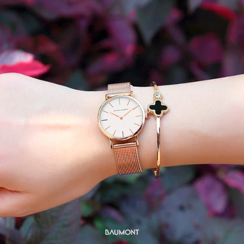 Relógio Feminino Baumont Rosé Gold 36mm