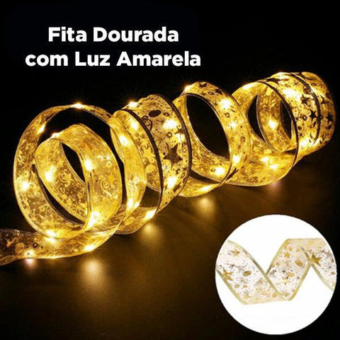 Fitas de Luzes Natalina para Decoração (Frete Grátis) - Loja Baumont