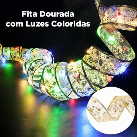 Fitas de Luzes Natalina para Decoração (Frete Grátis) - Loja Baumont